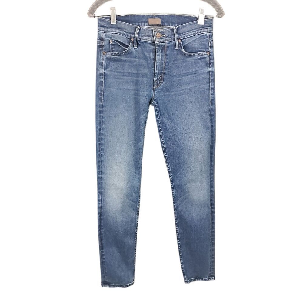 Mother The Muse Ankle Bushwacked Jeans Womens Size 26 Stretch Contemporary